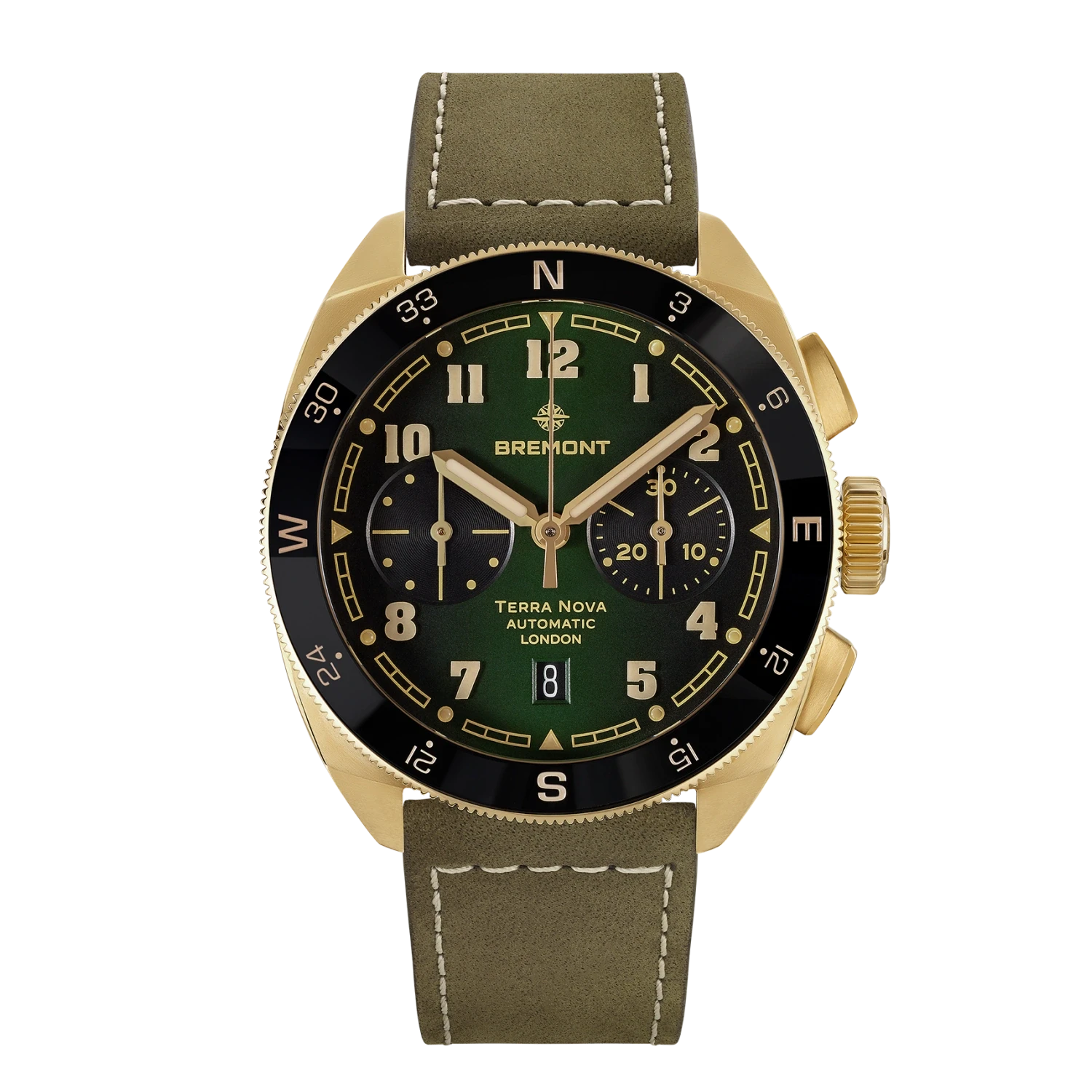 Bremont Watch Company Watches | Mens | Terra Nova Terra Nova 42.5 Chronograph Bronze