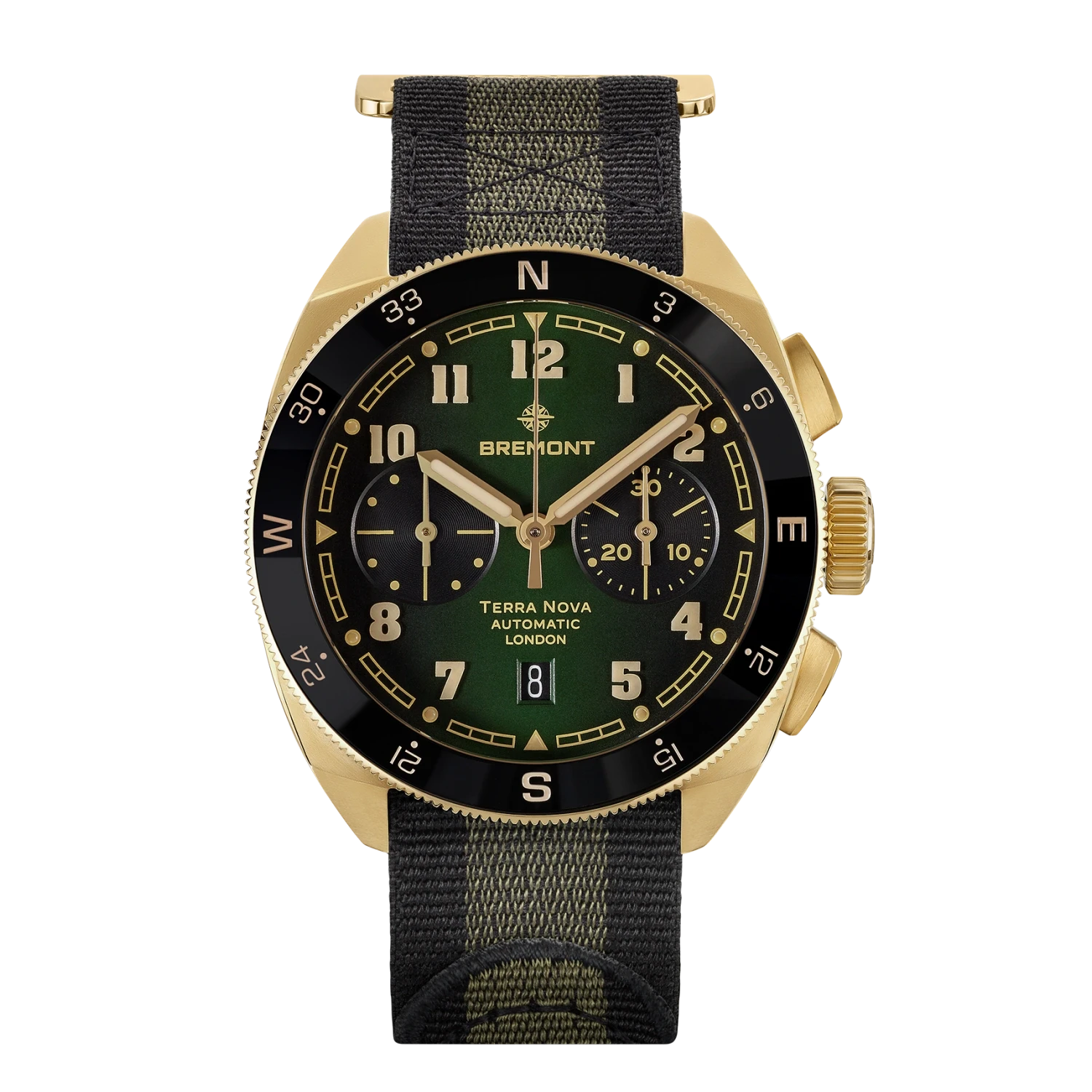 Bremont Watch Company Watches | Mens | Terra Nova Terra Nova 42.5 Chronograph Bronze