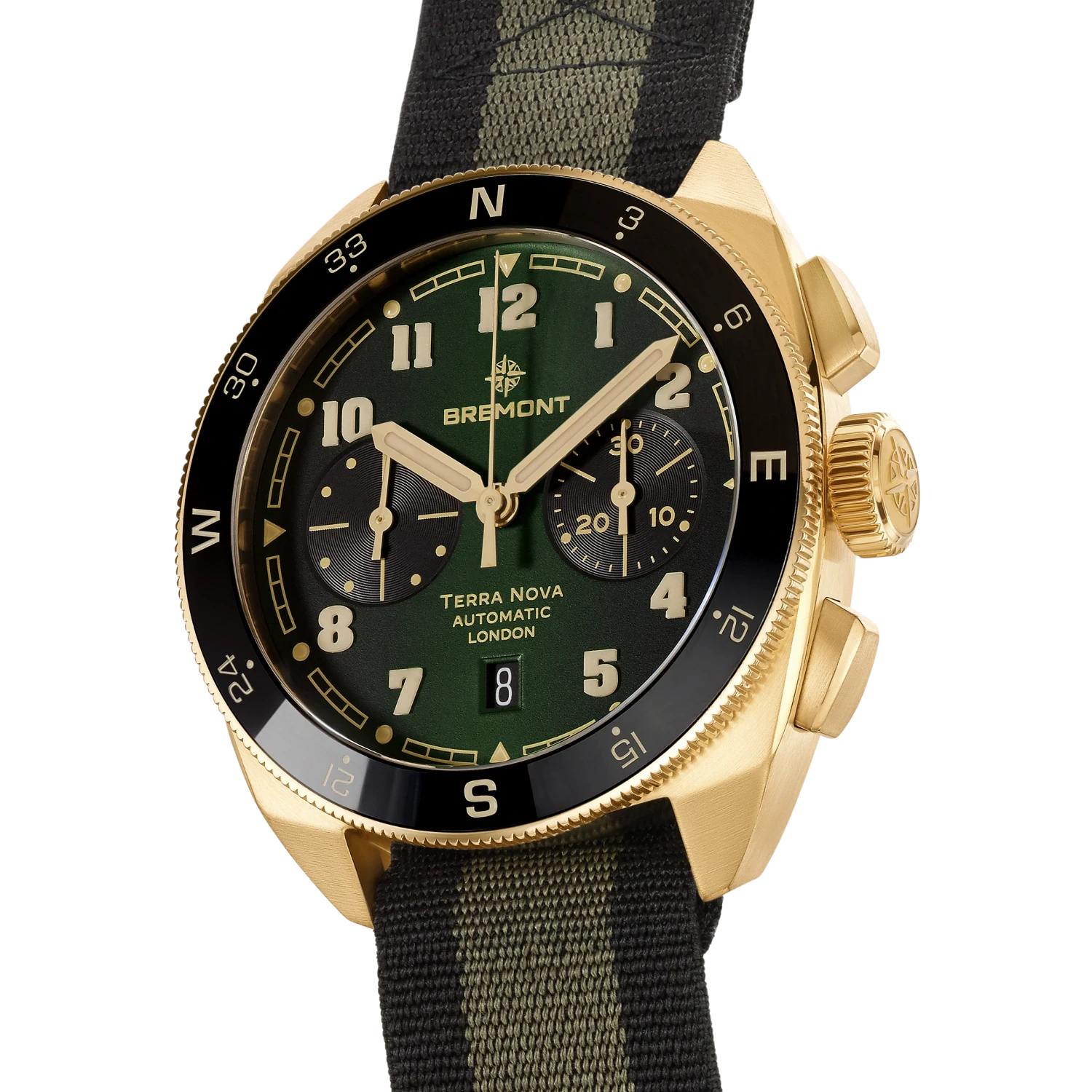 Bremont Watch Company Watches | Mens | Terra Nova Terra Nova 42.5 Chronograph Bronze