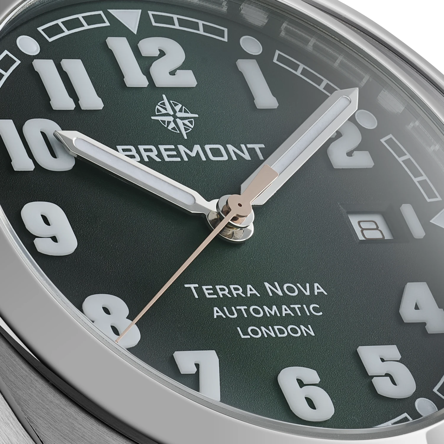 Bremont Watch Company Watches | Mens | Terra Nova Terra Nova 40.5 Date [Green Dial, NATO]