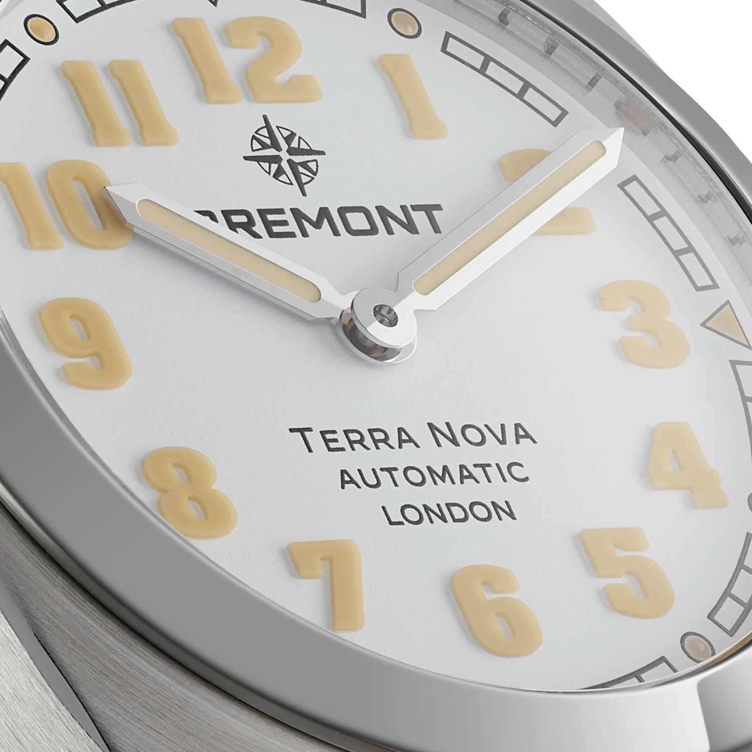 Bremont Watch Company Watches | Mens | Terra Nova Terra Nova 38 [White Dial, Leather]