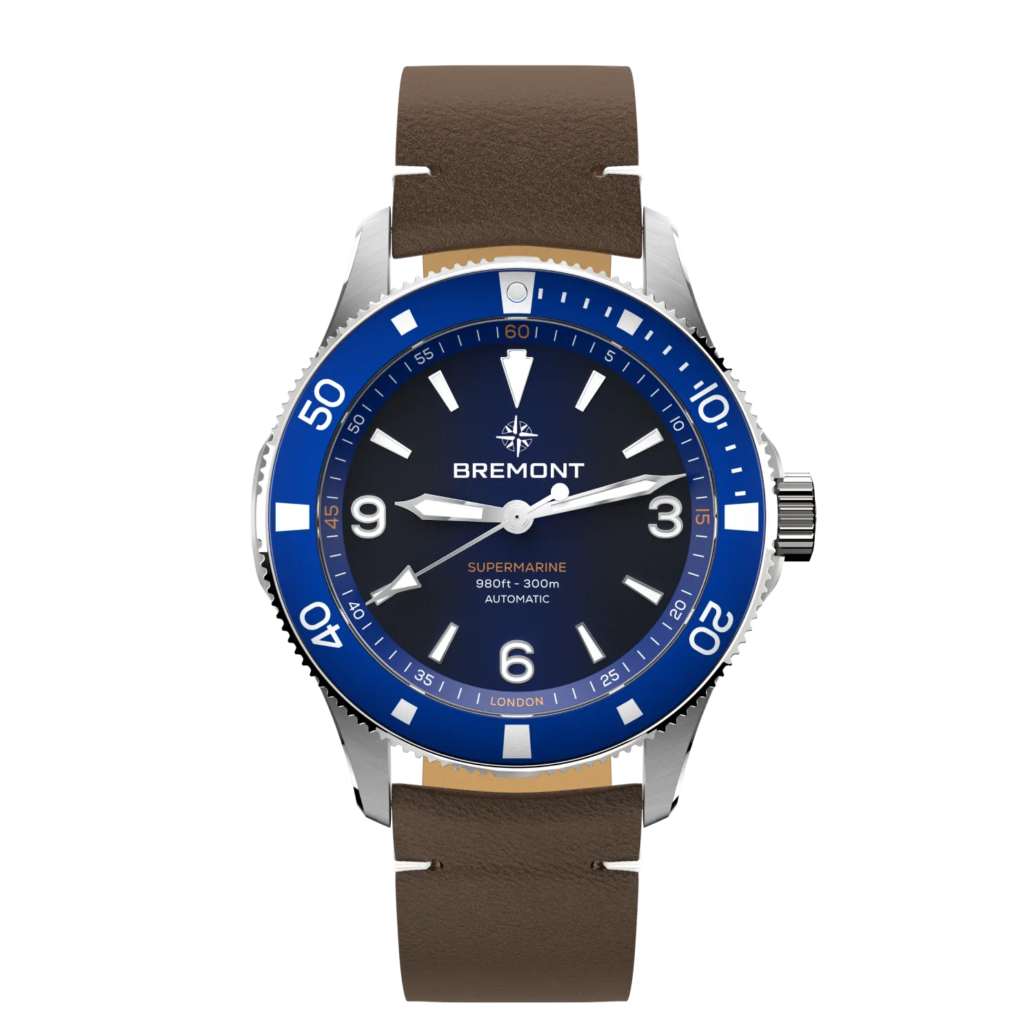 Bremont Supermarine 300M Blue Dial Stainless Steel Bremont Watch