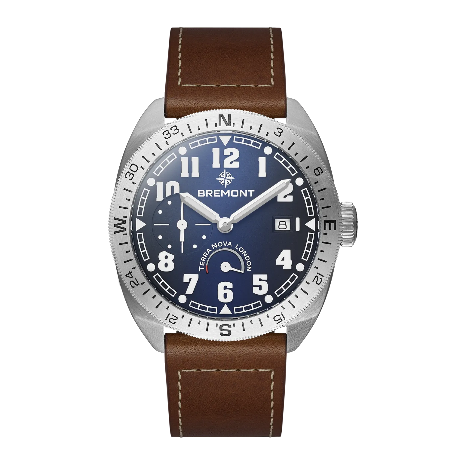Terra Nova 40.5 Turning Bezel Power Reserve Bremont Watch Company