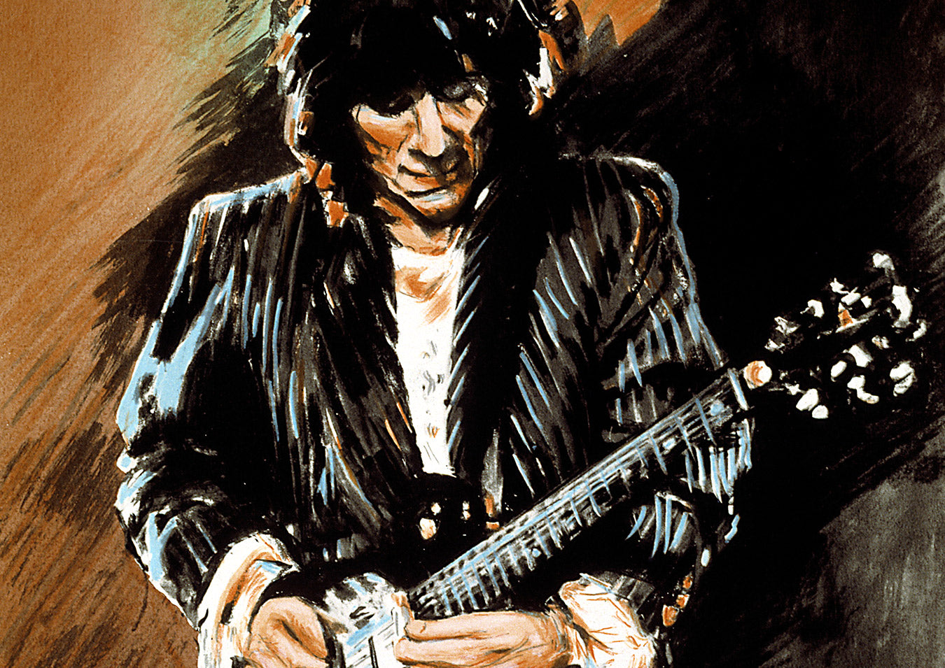 Ronnie Wood Painting