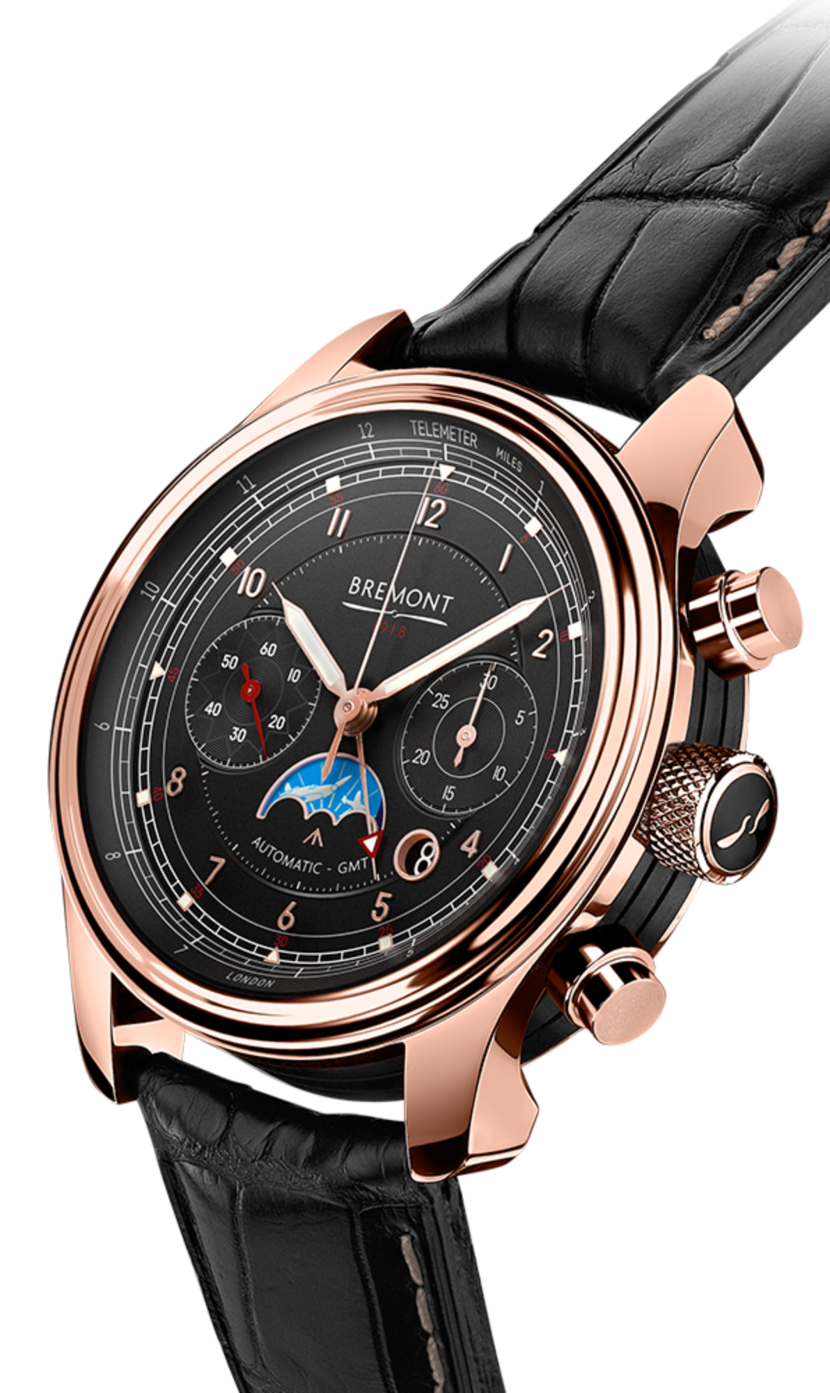 Limited Edition 1918 Rose Gold Bremont Watch Company