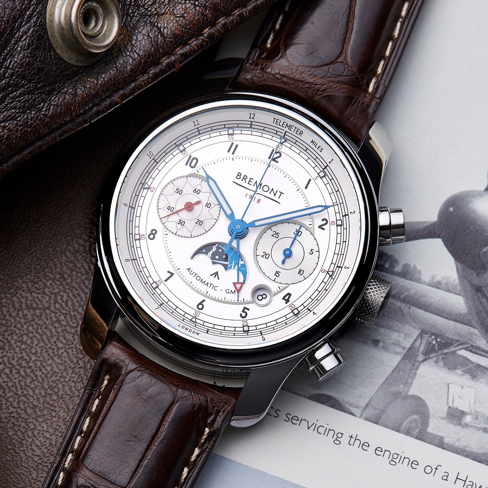 Limited Edition 1918 Stainless Steel – Bremont Watch Company