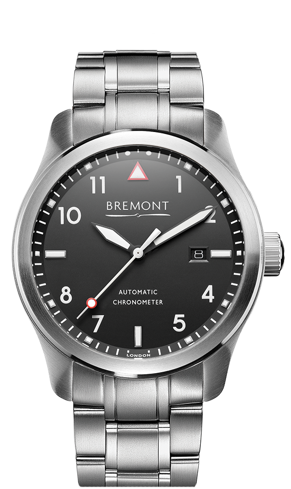 SOLO 43 Black Dial Bracelet Bremont Watch Company