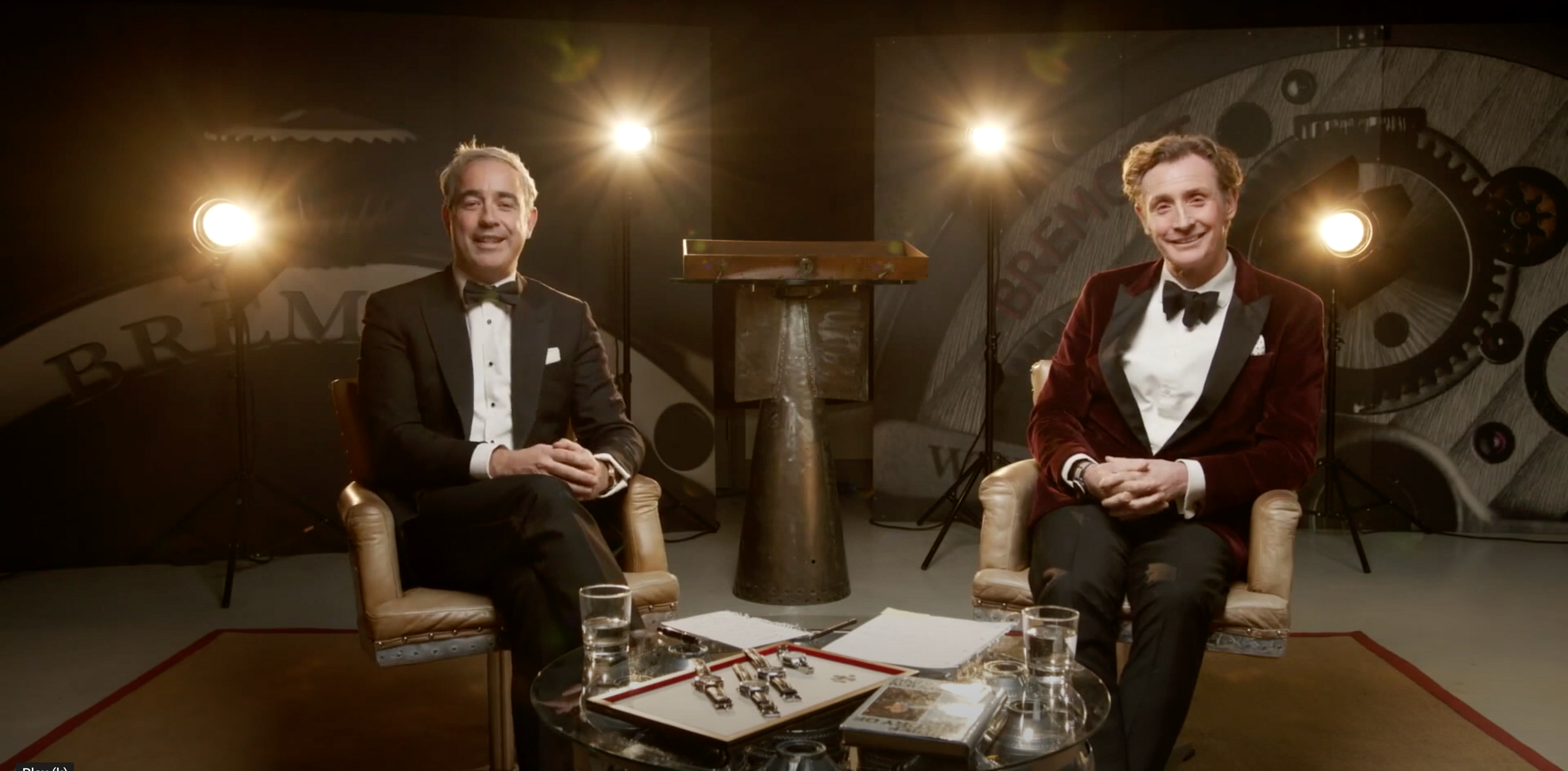 BREMONT CO-FOUNDERS NICK & GILES ENGLISH PRESENT THE NEW HAWKING COLLECTION LIVE