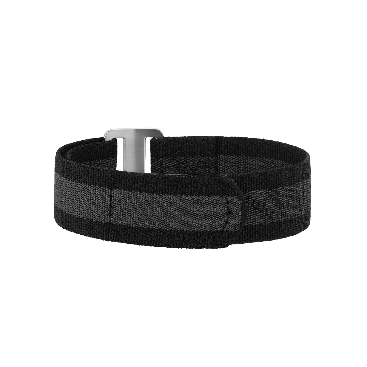 Bremont Watch Company Wayfinder | Accessories | Straps | NATO Black & Anthracite NATO Strap, Steel