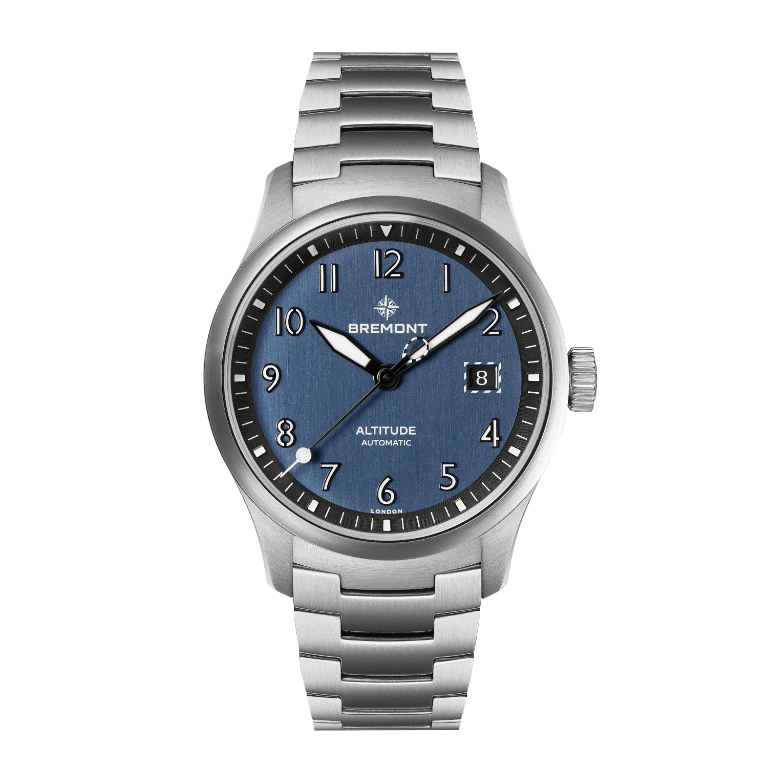 Bremont Watch Company Watches | Mens | Altitude Altitude 39mm Blue Dial Bracelet