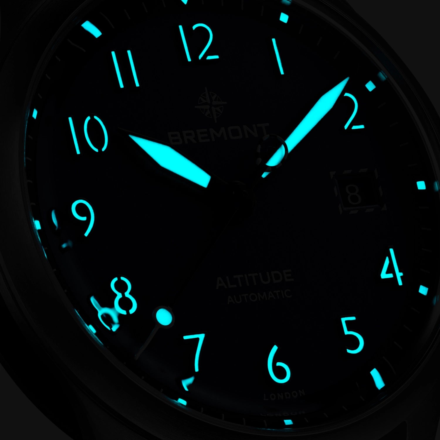 Bremont Watch Company Watches | Mens | Altitude Altitude 39mm Blue Dial Leather Strap