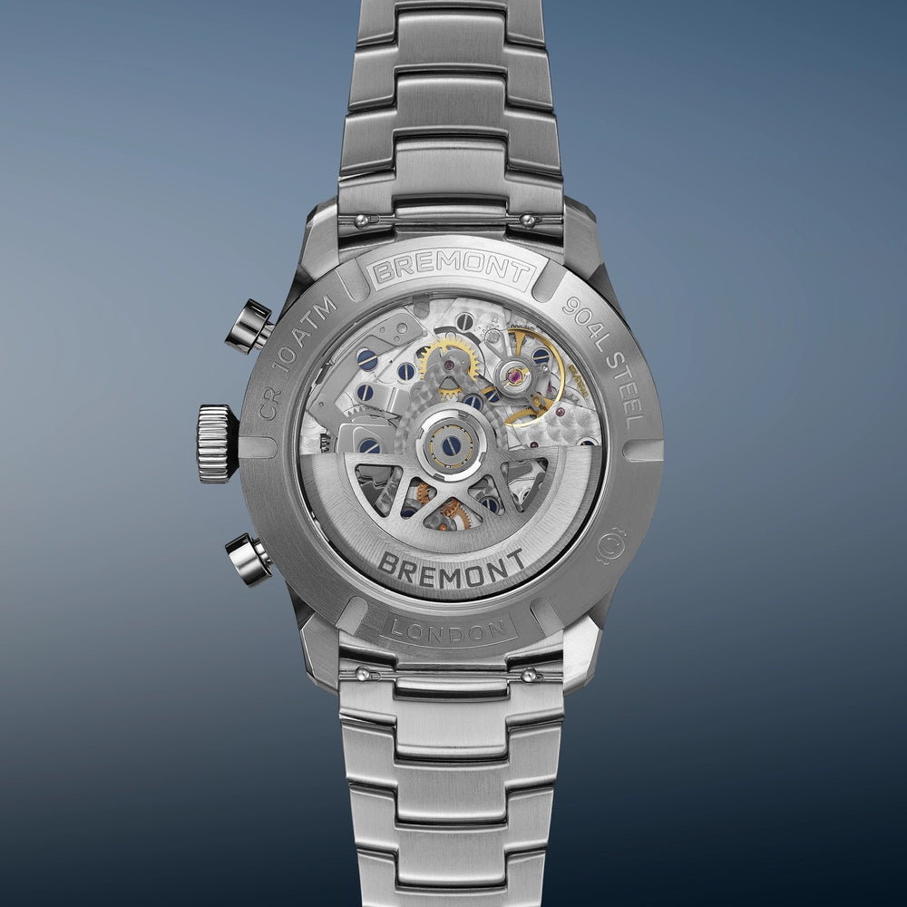 Bremont Watch Company Watches | Mens | Altitude Altitude 42mm Chronograph GMT Blue Dial Bracelet