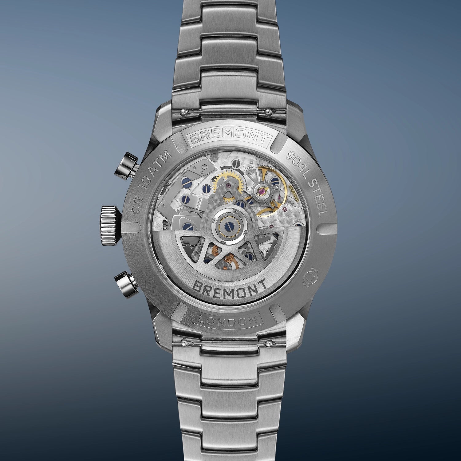 Bremont Watch Company Watches | Mens | Altitude Altitude 42mm Chronograph GMT Blue Dial Bracelet