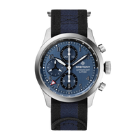 Altitude 42mm Chronograph GMT Blue Dial Nato Strap