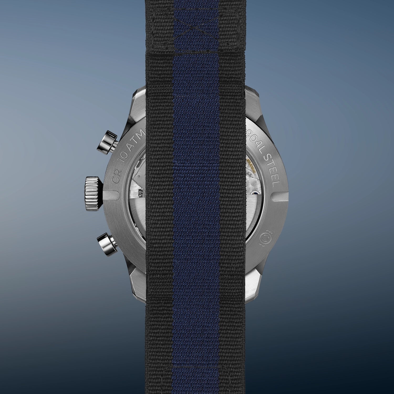 Bremont Watch Company Watches | Mens | Altitude Altitude 42mm Chronograph GMT Blue Dial Nato Strap