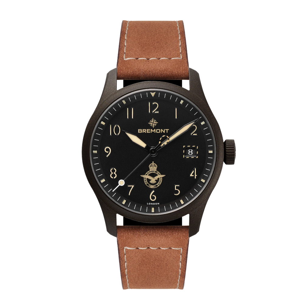 Bremont Watch Company Watches | Mens | HMAF HMAF Altitude 39mm Date Leather Strap