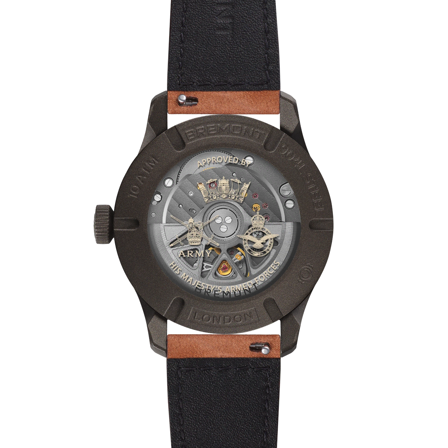 Bremont Watch Company Watches | Mens | HMAF HMAF Altitude 39mm Date Leather Strap