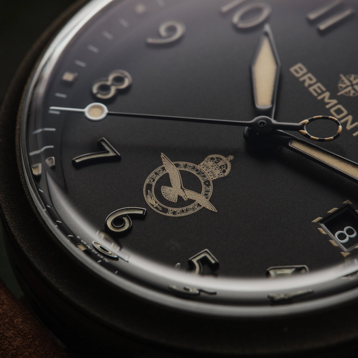 Bremont Watch Company Watches | Mens | HMAF HMAF Altitude 39mm Date Leather Strap