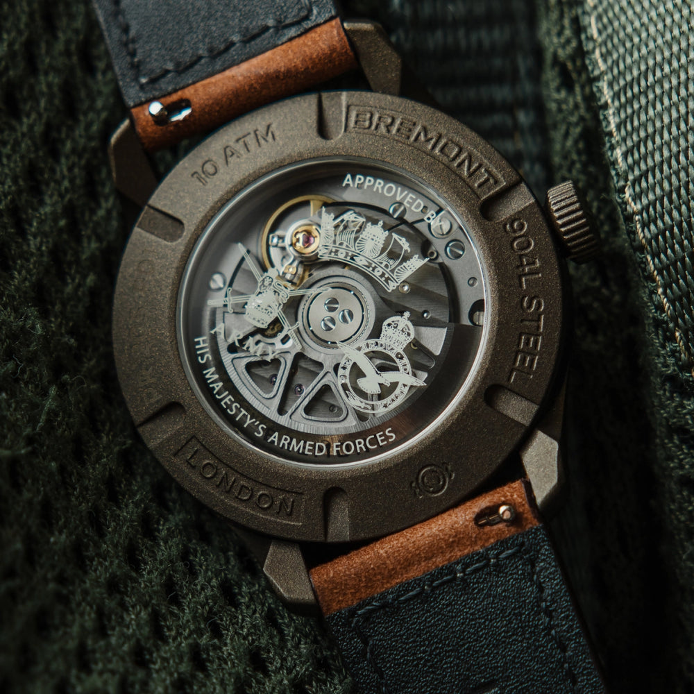 Bremont Watch Company Watches | Mens | HMAF HMAF Altitude 39mm Date Leather Strap