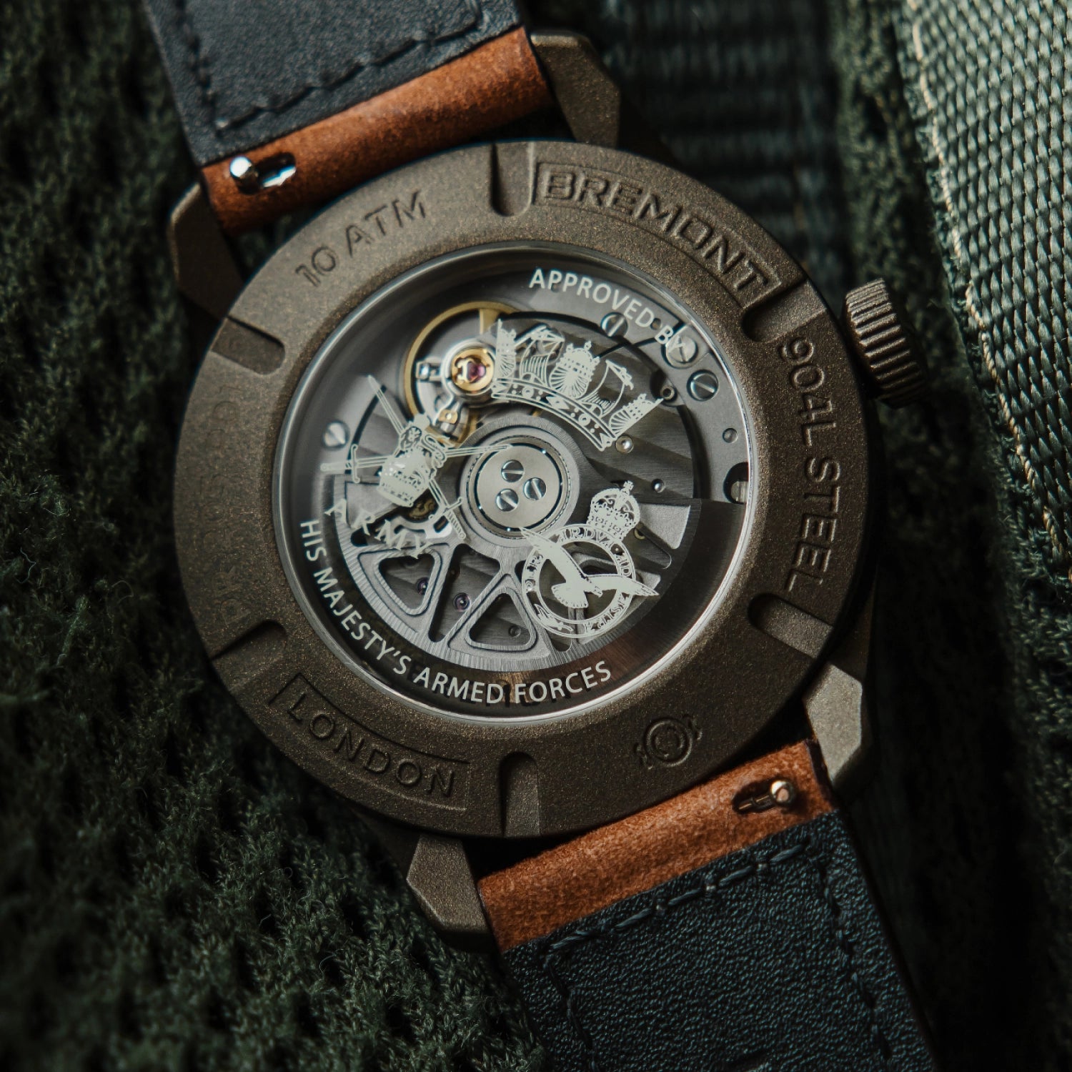 Bremont Watch Company Watches | Mens | HMAF HMAF Altitude 39mm Date Leather Strap