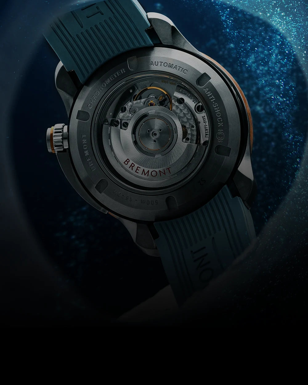 Professional diving watches with an Anti-shock movement.