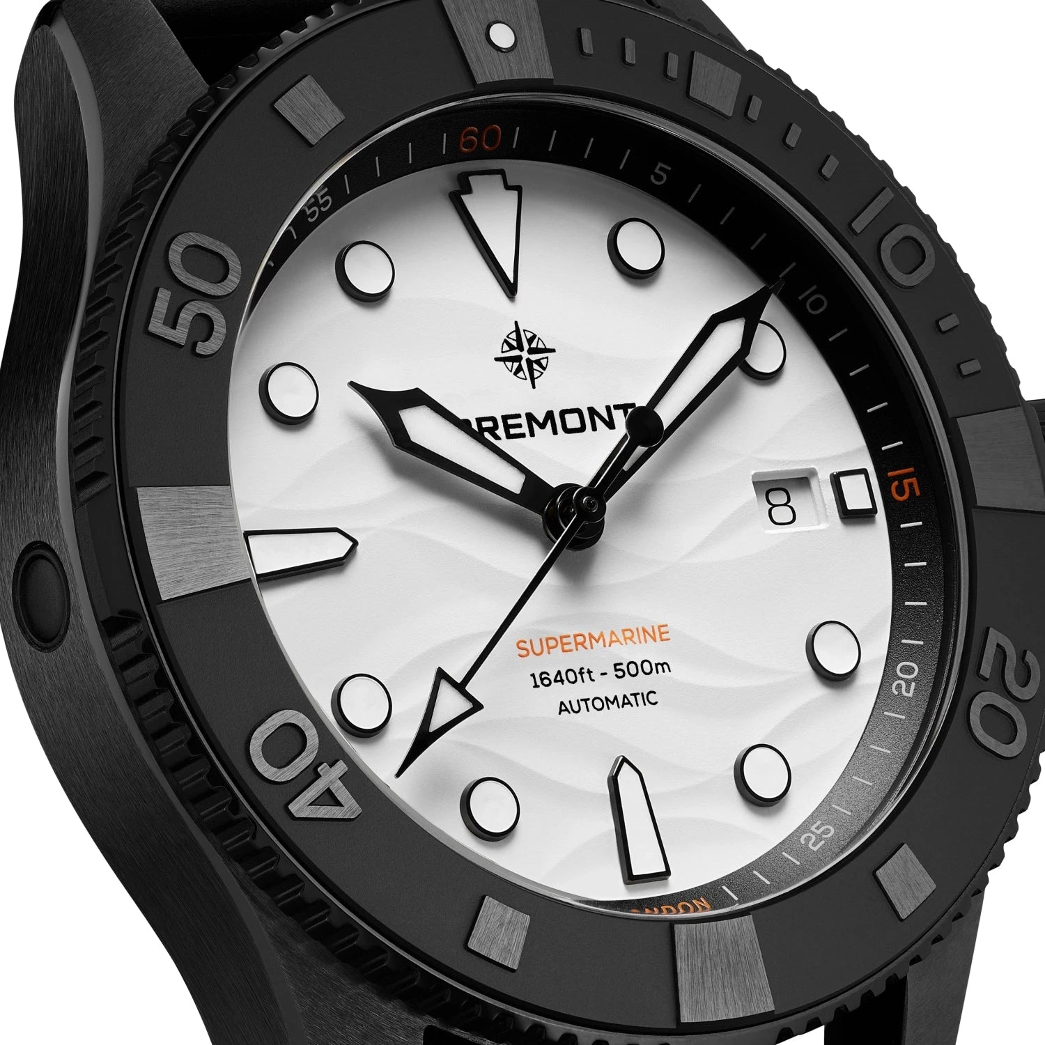 Bremont Watch Company Watches | Mens | Supermarine Supermarine Full Ceramic, Polar White NATO Strap