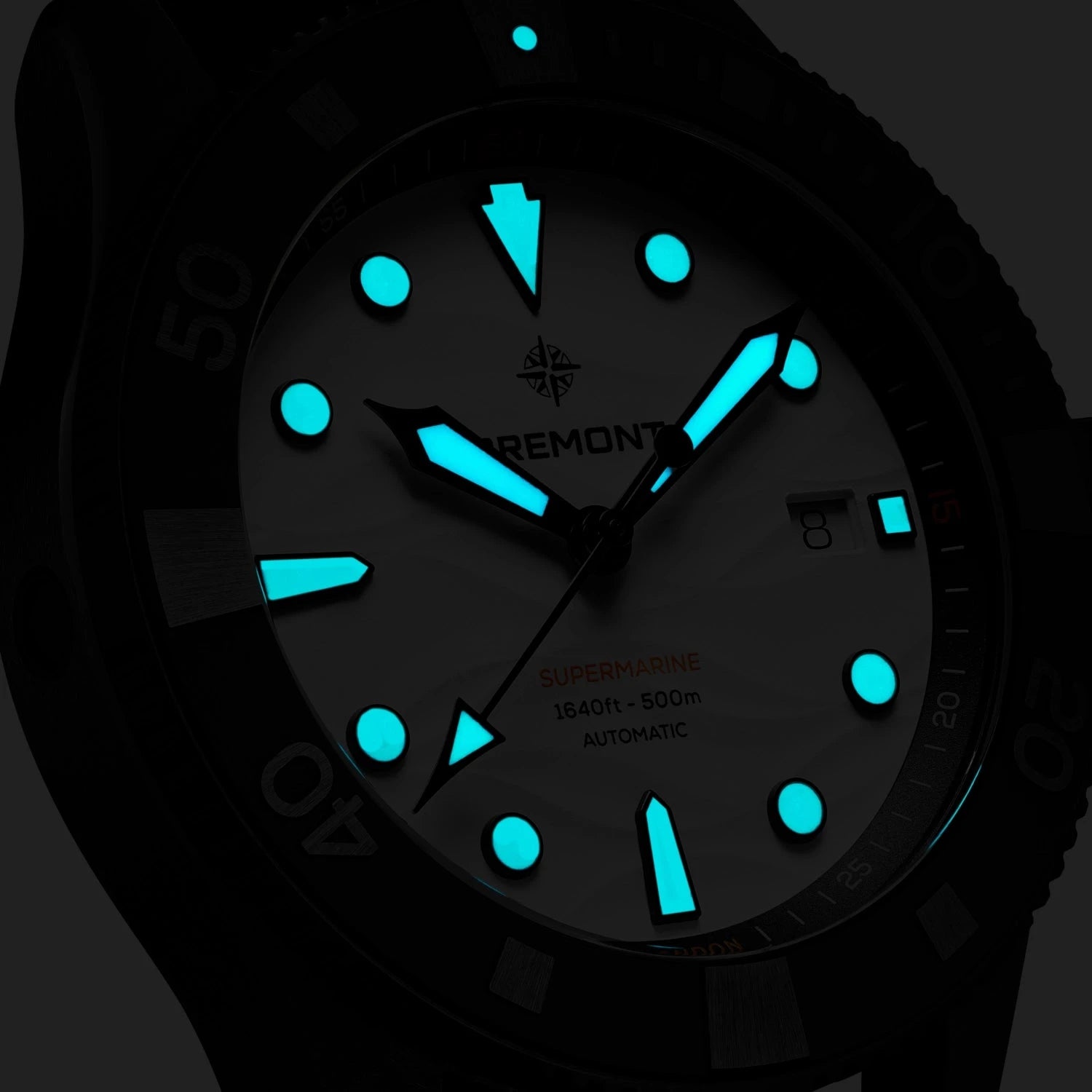 Bremont Watch Company Watches | Mens | Supermarine Supermarine Full Ceramic, Polar White Rubber