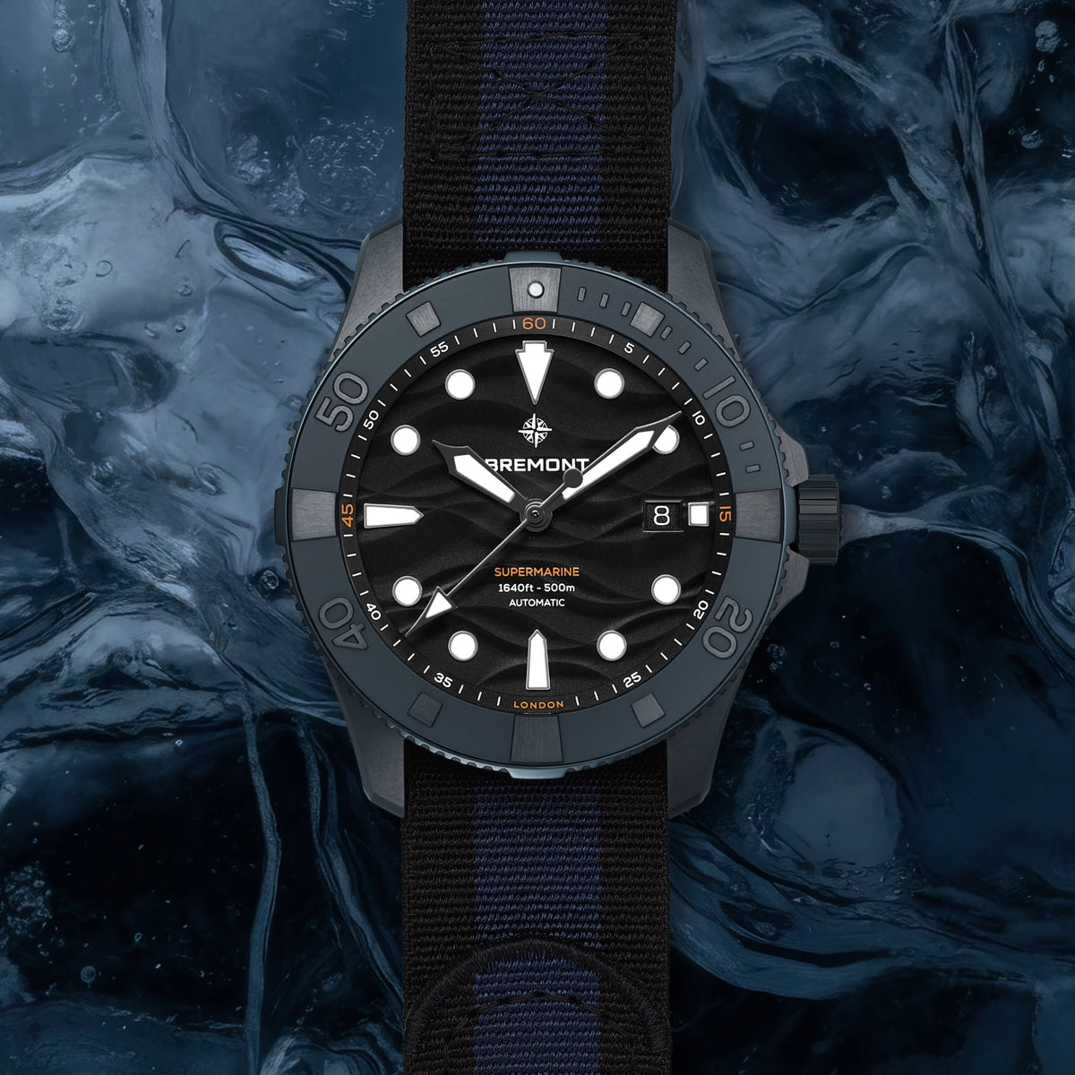 Supermarine full ceramic deep blue front image