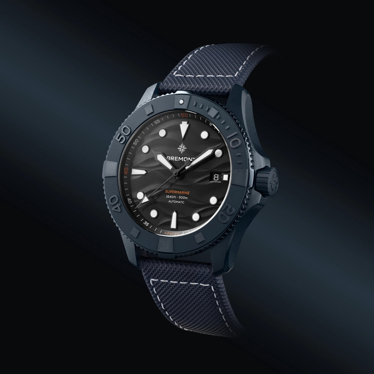 Supermarine full ceramic deep blue front image