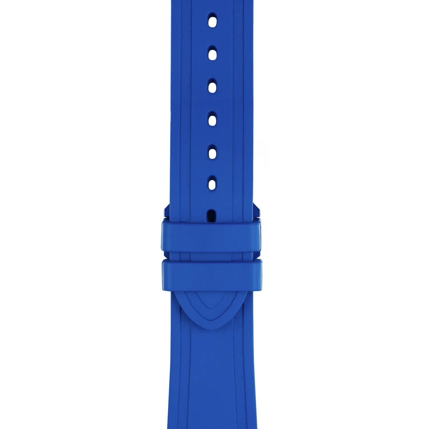 Bremont Watch Company Wayfinder | Accessories | Straps | Rubber 20mm - Supermarine 300M (Including GMT) Supermarine Blue Rubber Strap, with Steel Buckle