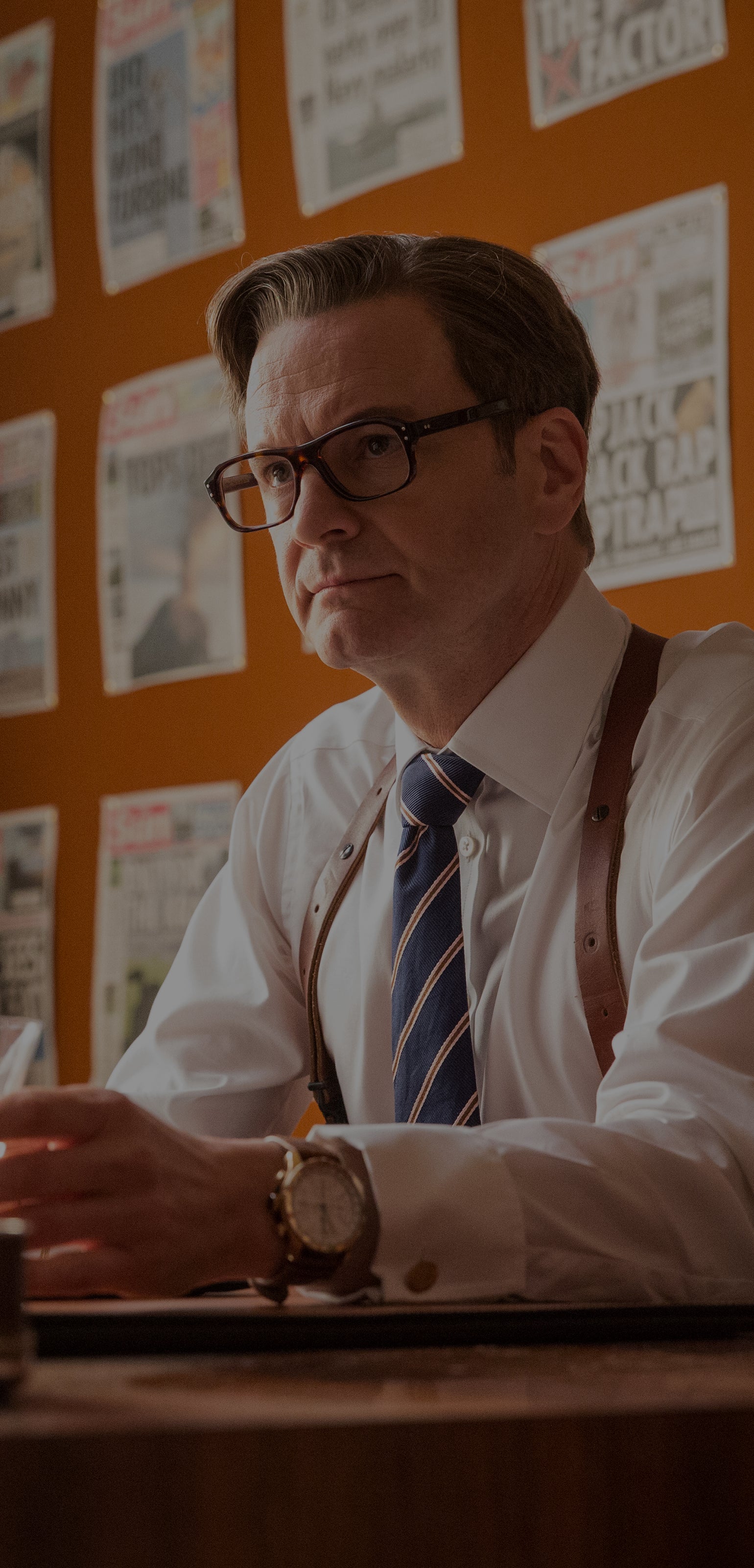 Colin Firth wearing Rose Gold
