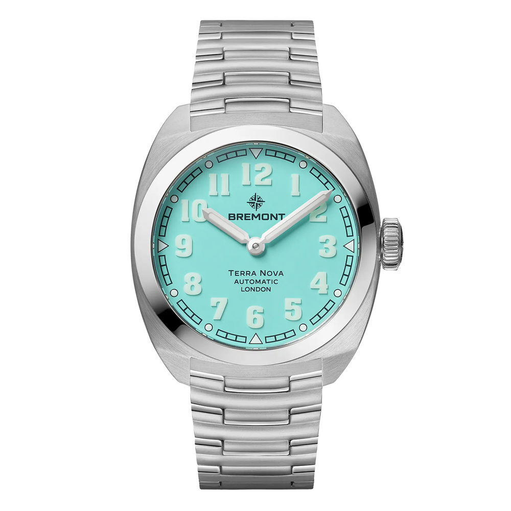 Bremont Watch Company Watches | Mens | Terra Nova Terra Nova 38 'Turquoise'