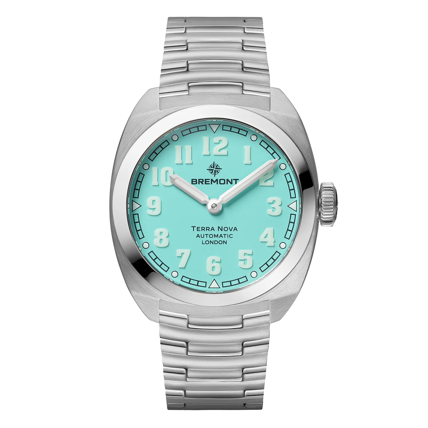Bremont Watch Company Watches | Mens | Terra Nova Terra Nova 38 'Turquoise'