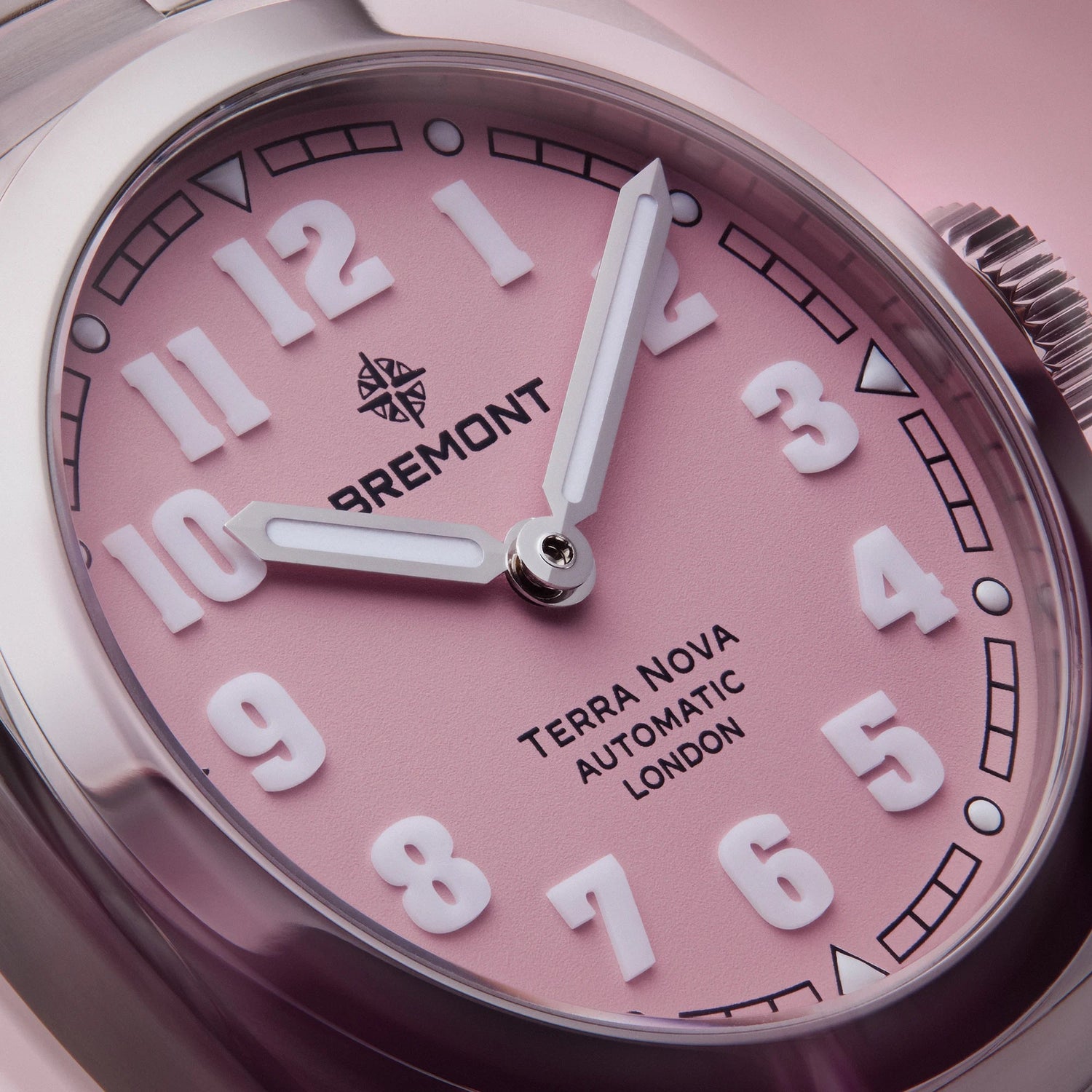 Bremont Watch Company Watches | Mens | Terra Nova Terra Nova 38 'Pink'