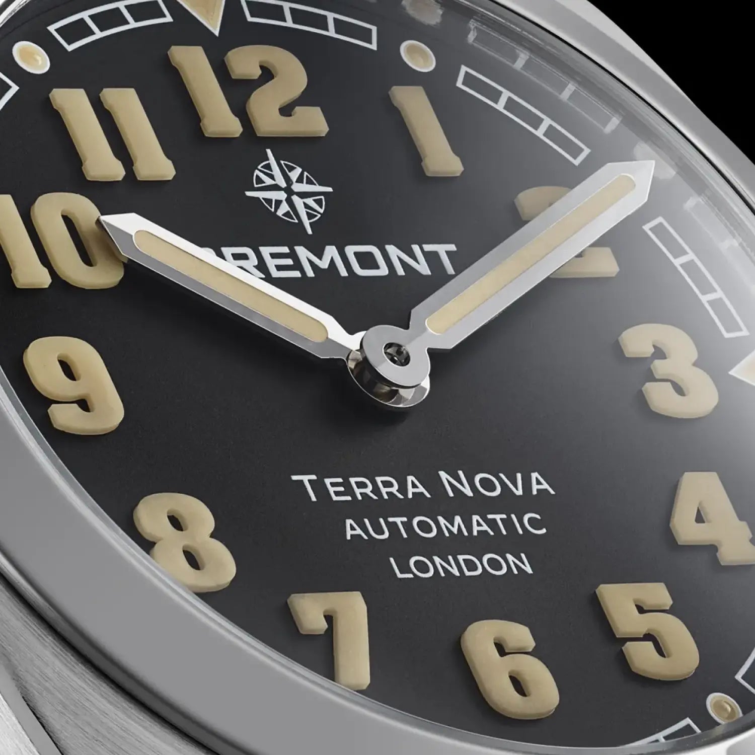 Bremont Watch Company Watches | Mens | Terra Nova Terra Nova 38 [Black Dial, Bracelet]