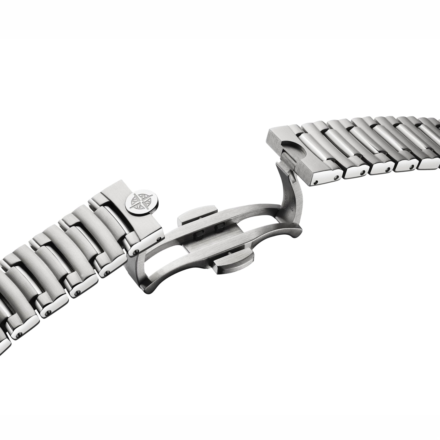 Terra Nova 40.5mm Jumping Hour Burgundy Bracelet