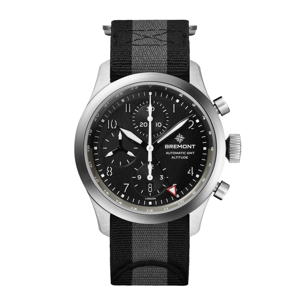 Bremont Watch Company Watches | Mens | Altitude Altitude Chronograph GMT [Black, NATO]