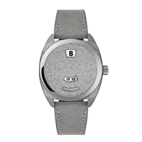 Terra Nova 35mm Jumping Hour Frosted Leather Strap