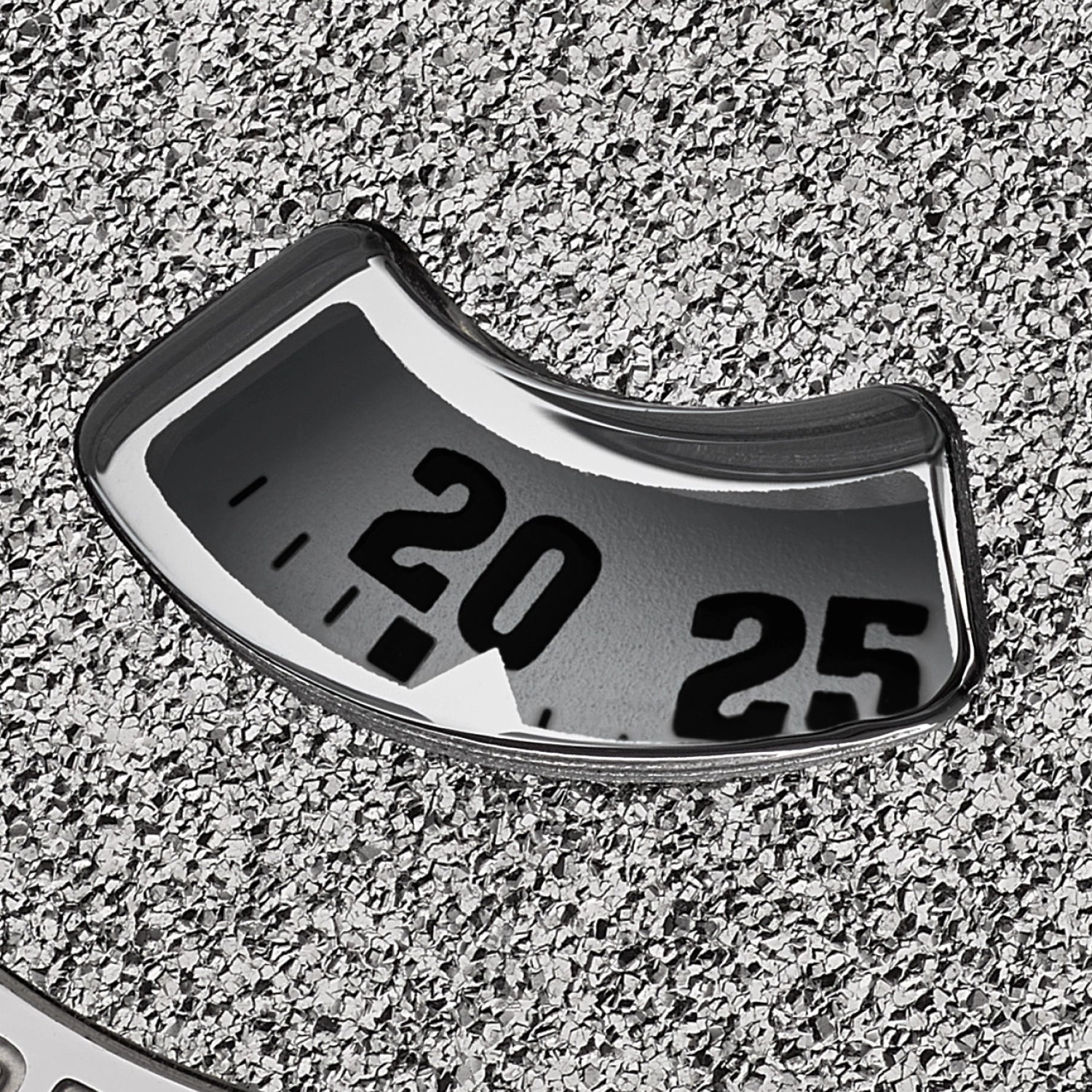 Terra Nova 35mm Jumping Hour Frosted Leather Strap
