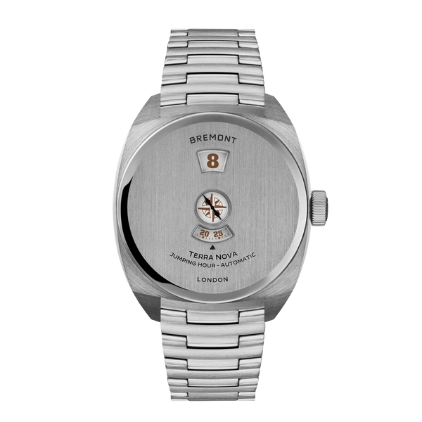 Terra Nova Jumping Hour Steel, Bracelet – Bremont Watch Company