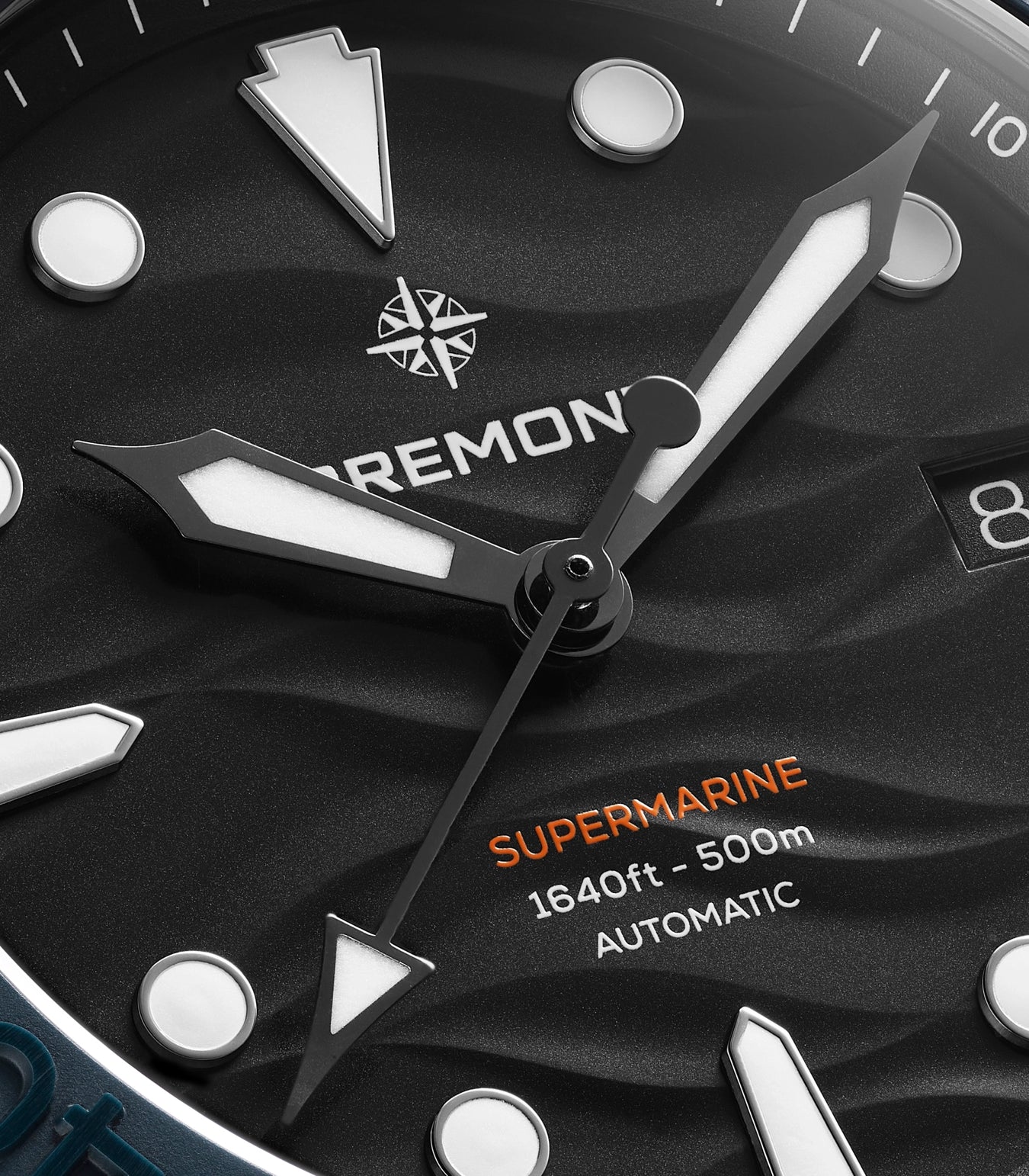 Supermarine Full Ceramic Deep Blue Wave Dial