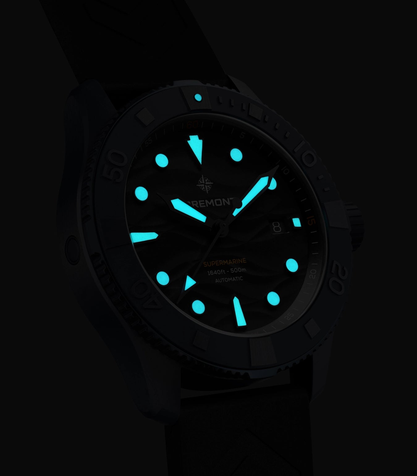 Supermarine Full Ceramic Deep Blue LumiNova®