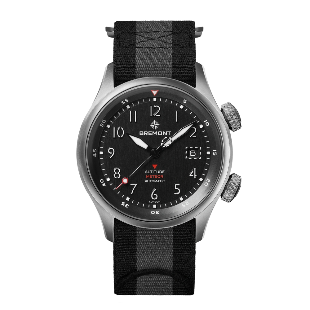 Bremont Watch Company Watches | Mens | Altitude Altitude MB Meteor [Black, NATO]