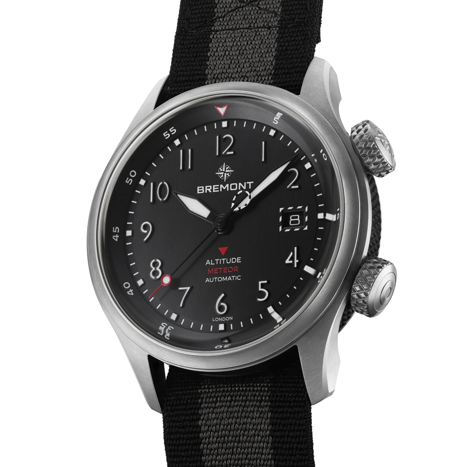 Bremont Watch Company Watches | Mens | Altitude Altitude MB Meteor [Black, NATO]