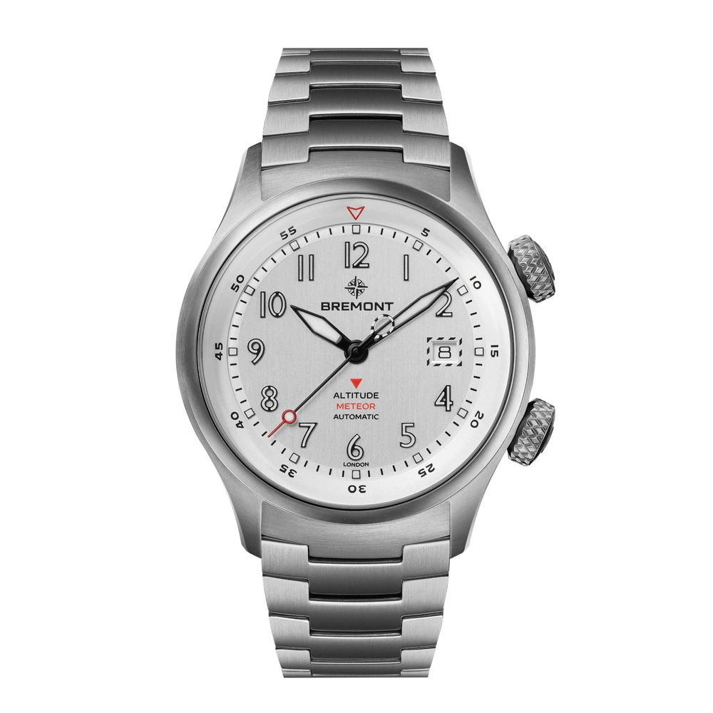 Bremont Watch Company Watches | Mens | Altitude Altitude MB Meteor [Silver, Bracelet]