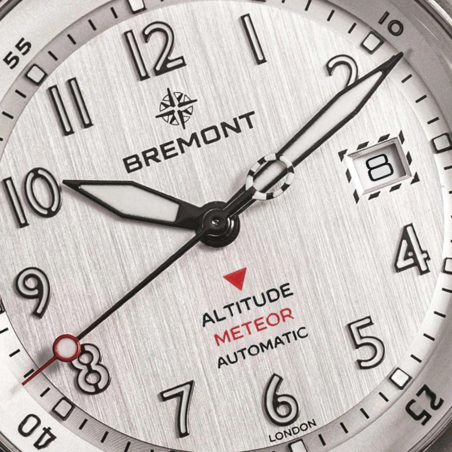 Bremont Watch Company Watches | Mens | Altitude Altitude MB Meteor [Silver, Leather]
