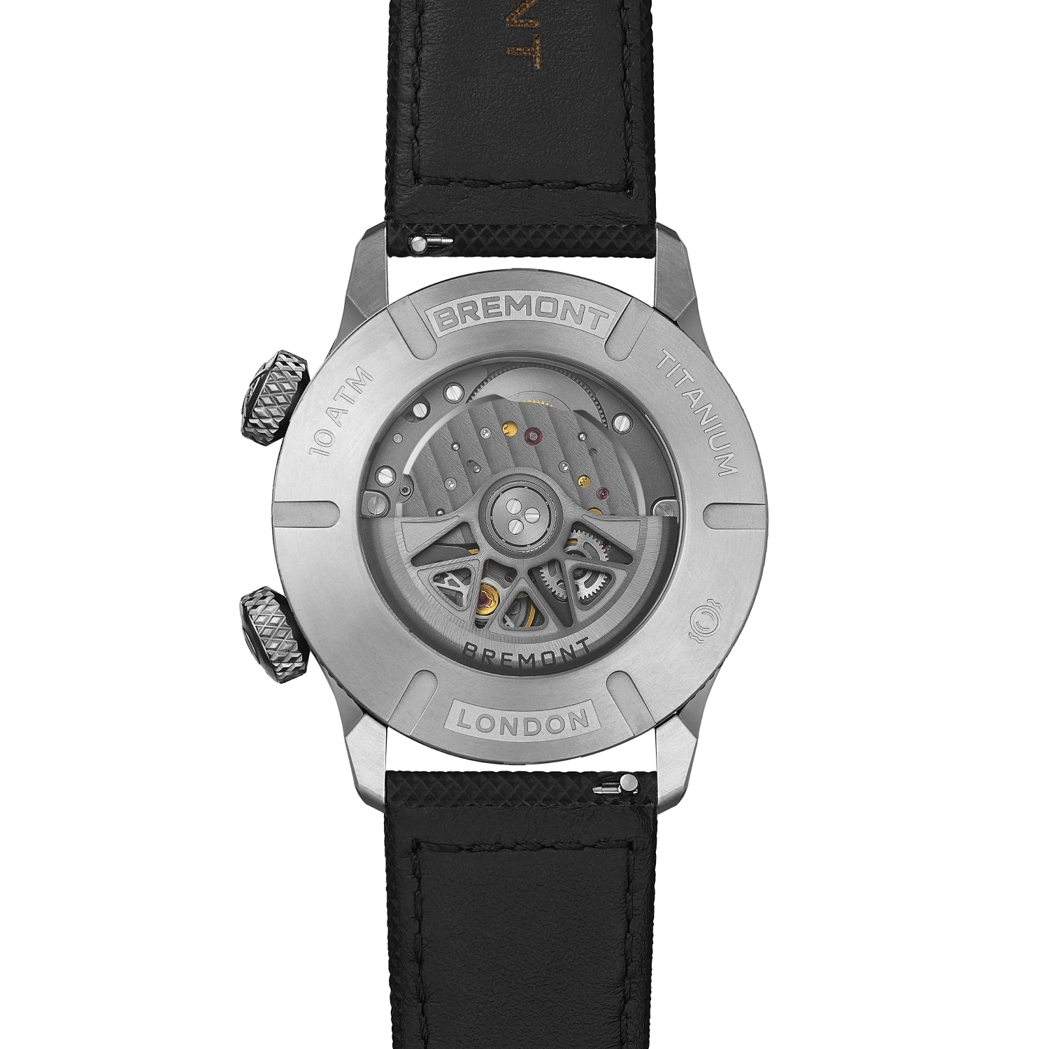 Bremont Watch Company Watches | Mens | Altitude Altitude MB Meteor Orange - Black Titanium on Leather