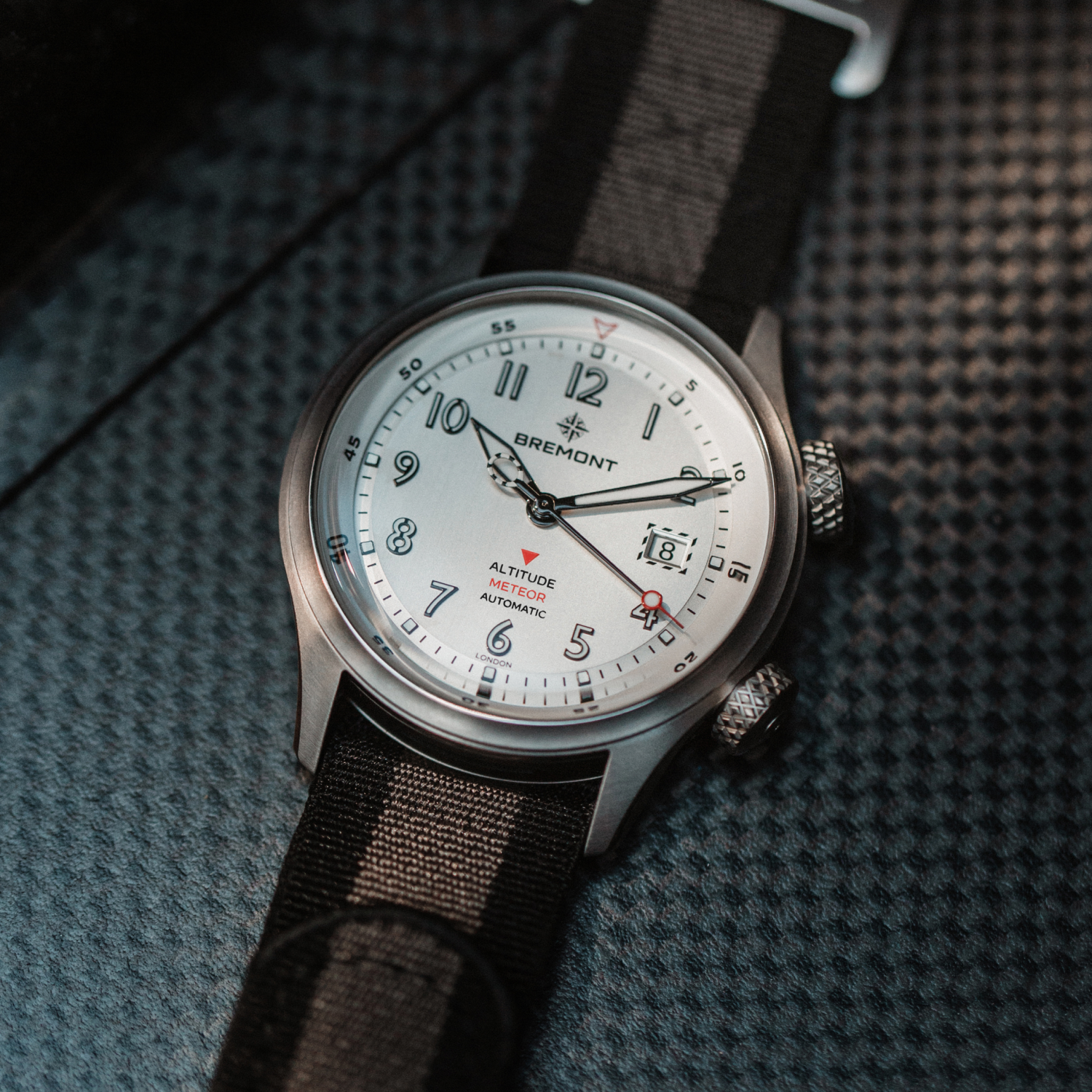 Bremont Watch Company Watches | Mens | Altitude Altitude MB Meteor Orange- Titanium on Fabric