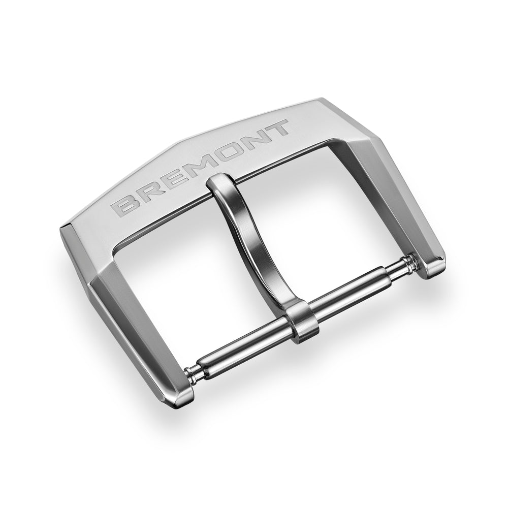 Pin Buckle - Brushed Steel