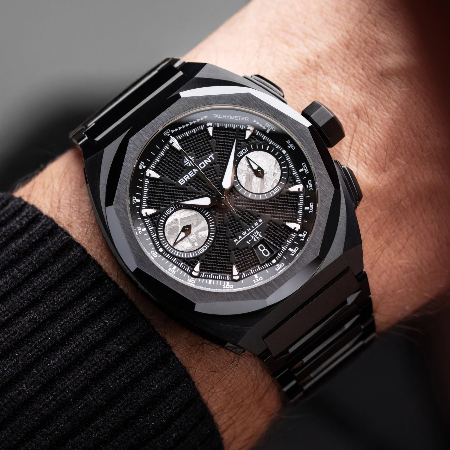 Bremont Watch Company Watches | Mens | Supernova Supernova 41mm Chronograph Hawking Edition Bracelet